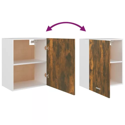  “Lyon” füstös tölgy színű szerelt fa függőszekrény