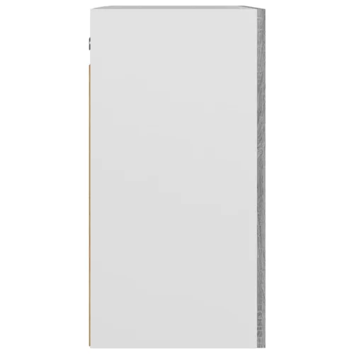  “Lyon” szürke sonoma színű szerelt fa függőszekrény