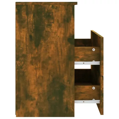  füstös tölgy színű éjjeliszekrény 50 x 32 x 60 cm