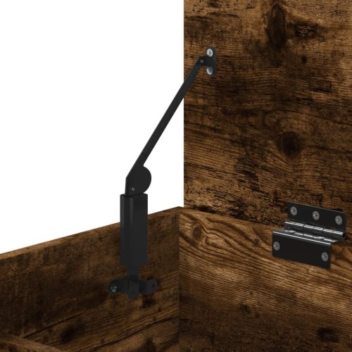  füstös tölgy színű cipőtároló pad 60 x 30 x 45 cm