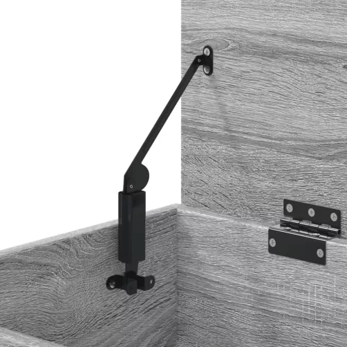  szürke sonoma színű cipőtároló pad 60x30x45 cm