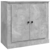  betonszürke szerelt fa tálalószekrény 70x35,5x67,5 cm