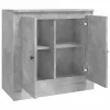  betonszürke szerelt fa tálalószekrény 70x35,5x67,5 cm
