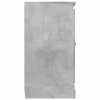  betonszürke szerelt fa tálalószekrény 70x35,5x67,5 cm