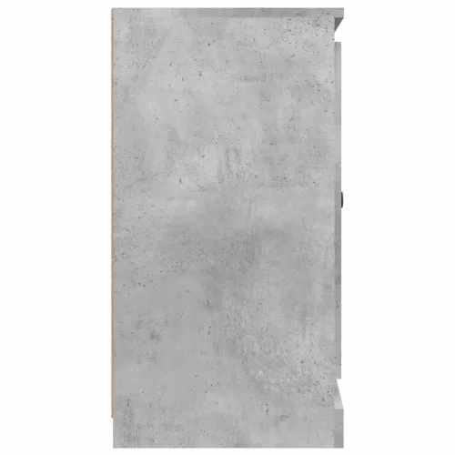  betonszürke szerelt fa tálalószekrény 70x35,5x67,5 cm