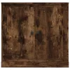  sonoma tölgy színű szerelt fa tálalószekrény 70x35,5x67,5 cm