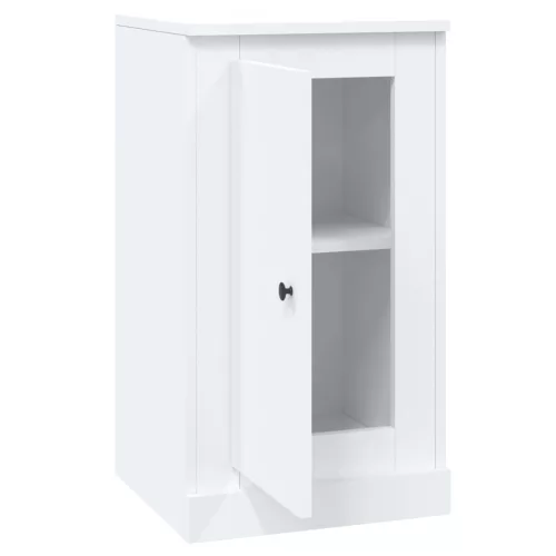  fehér szerelt fa tálalószekrény 37,5 x 35,5 x 67,5 cm