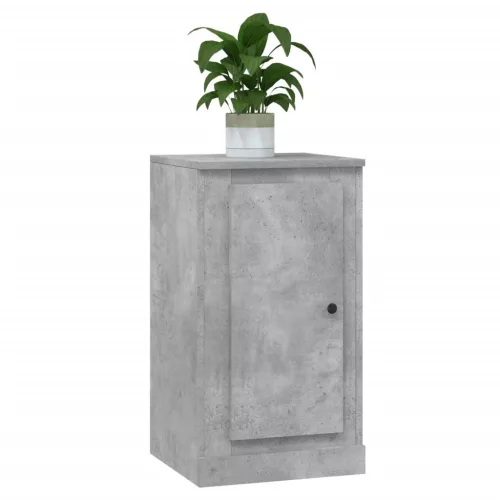  betonszürke szerelt fa tálalószekrény 37,5x35,5x67,5 cm
