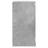  betonszürke szerelt fa tálalószekrény 37,5x35,5x67,5 cm