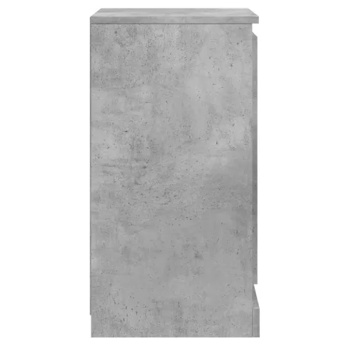  betonszürke szerelt fa tálalószekrény 37,5x35,5x67,5 cm