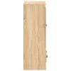  sonoma tölgy szerelt fa magasszekrény 60x35,5x103,5 cm