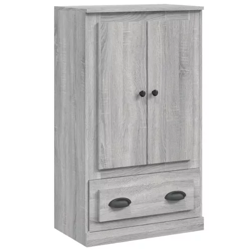  szürke sonoma szerelt fa magasszekrény 60x35,5x103,5 cm