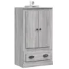  szürke sonoma szerelt fa magasszekrény 60x35,5x103,5 cm