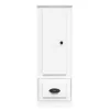  fehér szerelt fa magasszekrény 36x35,5x103,5 cm