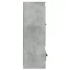  betonszürke szerelt fa magasszekrény 36x35,5x103,5 cm
