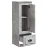  betonszürke szerelt fa magasszekrény 36x35,5x103,5 cm