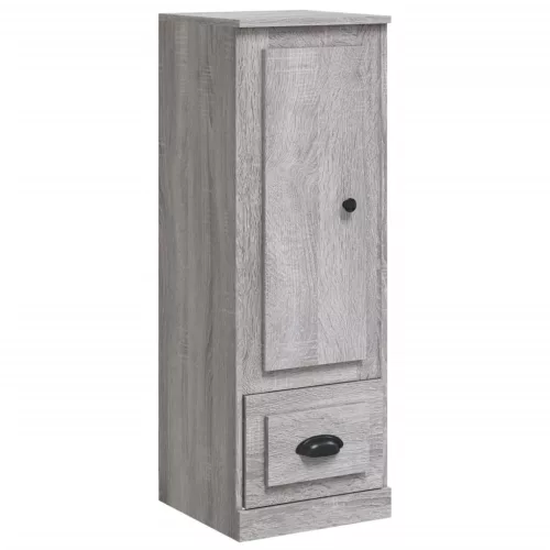  szürke sonoma szerelt fa magasszekrény 36x35,5x103,5 cm