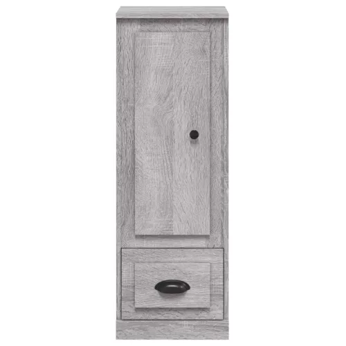  szürke sonoma szerelt fa magasszekrény 36x35,5x103,5 cm