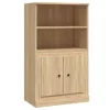 sonoma tölgy szerelt fa magasszekrény 60x35,5x103,5 cm