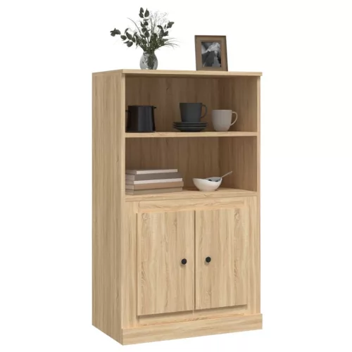  sonoma tölgy szerelt fa magasszekrény 60x35,5x103,5 cm