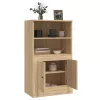  sonoma tölgy szerelt fa magasszekrény 60x35,5x103,5 cm