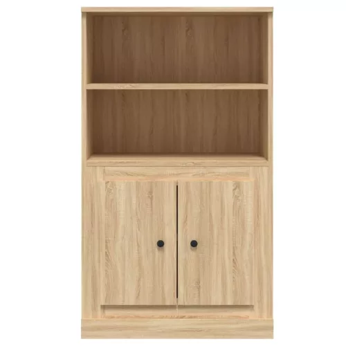  sonoma tölgy szerelt fa magasszekrény 60x35,5x103,5 cm