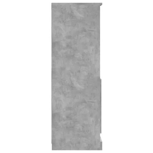  betonszürke szerelt fa magasszekrény 60x35,5x103,5 cm