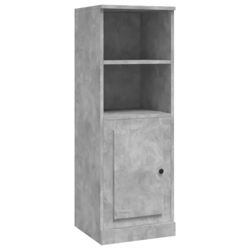  betonszürke szerelt fa magasszekrény 36x35,5x103,5 cm