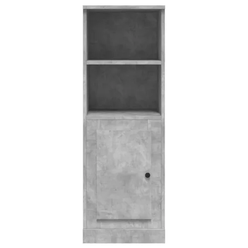  betonszürke szerelt fa magasszekrény 36x35,5x103,5 cm