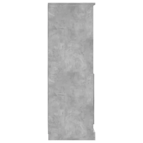  betonszürke szerelt fa magasszekrény 36x35,5x103,5 cm