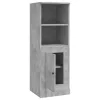  betonszürke szerelt fa magasszekrény 36x35,5x103,5 cm