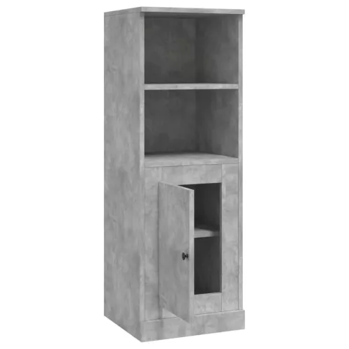 betonszürke szerelt fa magasszekrény 36x35,5x103,5 cm
