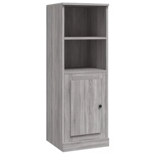  szürke sonoma szerelt fa magasszekrény 36x35,5x103,5 cm