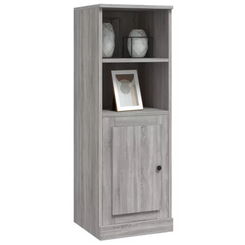  szürke sonoma szerelt fa magasszekrény 36x35,5x103,5 cm