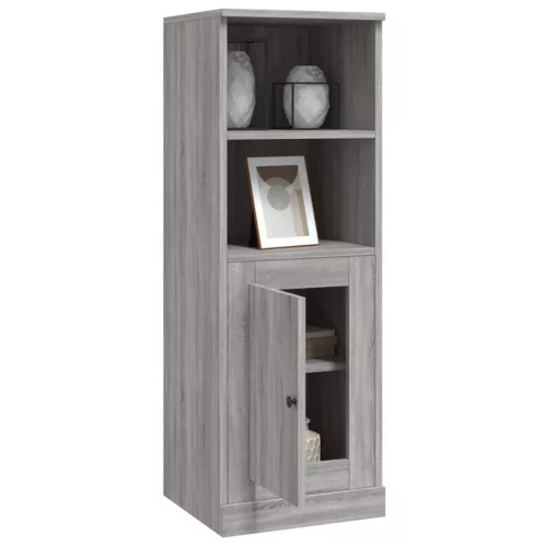  szürke sonoma szerelt fa magasszekrény 36x35,5x103,5 cm