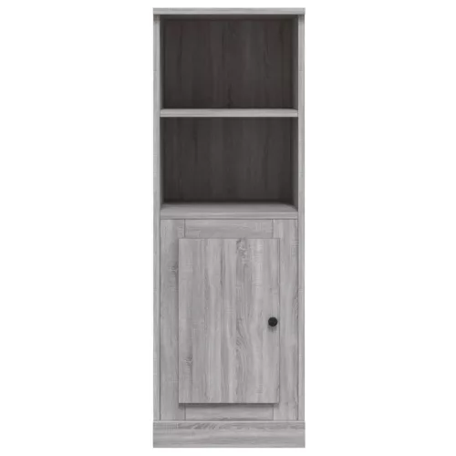  szürke sonoma szerelt fa magasszekrény 36x35,5x103,5 cm
