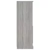  szürke sonoma szerelt fa magasszekrény 36x35,5x103,5 cm