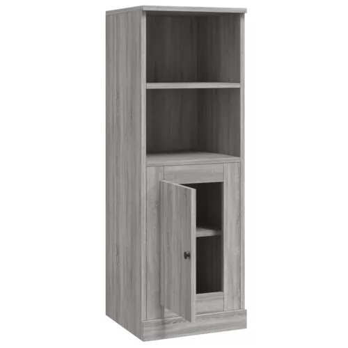  szürke sonoma szerelt fa magasszekrény 36x35,5x103,5 cm