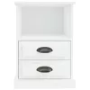  fehér éjjeliszekrény 43 x 36 x 60 cm