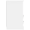  fehér éjjeliszekrény 43 x 36 x 60 cm