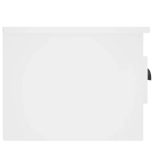  2 db fehér falra szerelhető éjjeliszekrény 41,5x36x28 cm