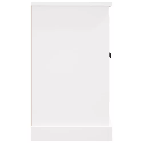  fehér szerelt fa tálalószekrény 100x35,5x60 cm