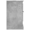  betonszürke szerelt fa tálalószekrény 100x35,5x60 cm