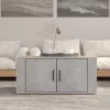  betonszürke szerelt fa dohányzóasztal 80 x 50 x 36 cm