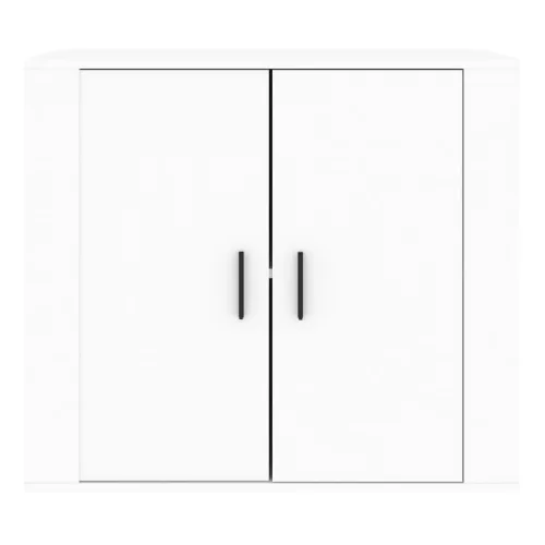  fehér szerelt fa tálalószekrény 80 x 33 x 70 cm