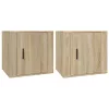  2 db sonoma tölgy színű éjjeliszekrény 50x39x47 cm