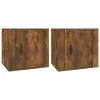  2 db füstös tölgy színű éjjeliszekrény 50x39x47 cm