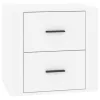  magasfényű fehér éjjeliszekrény 50x39x47 cm