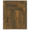  füstös tölgy színű szerelt fa éjjeliszekrény 50 x 36 x 60 cm