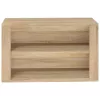  sonoma tölgy színű szerelt fa cipőtartó 75x35x45 cm